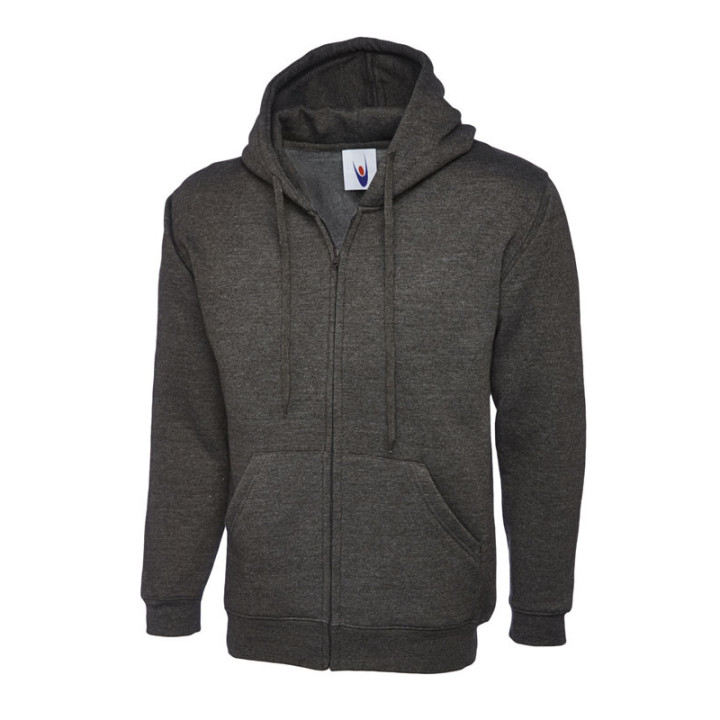 Full Zip Adult Hooded Sweatshirt
