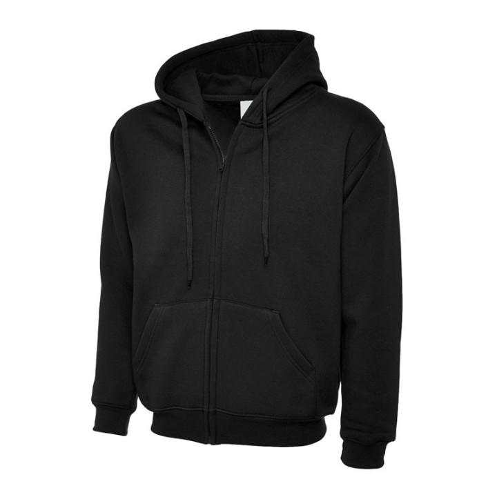 Full Zip Adult Hooded Sweatshirt