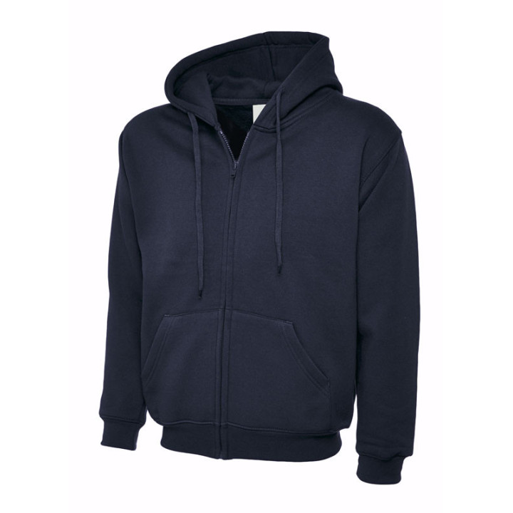 Full Zip Adult Hooded Sweatshirt